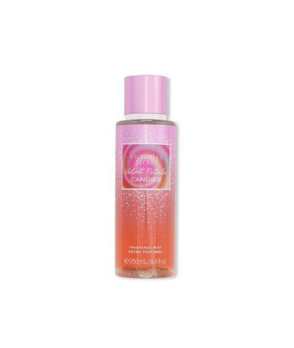 Парфумований спрей для тіла VICTORIAS SECRET VELVET PETALS CANDIED FRAGRANCE MIST 250 ml