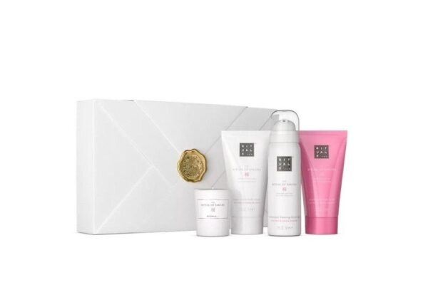 НАБІР доглядових засобів для тіла Rituals The Ritual Of Sakura Renewing Best Sellers 4 Set S (піна для душу, свічка, скраб для тіла, крем для тіла)