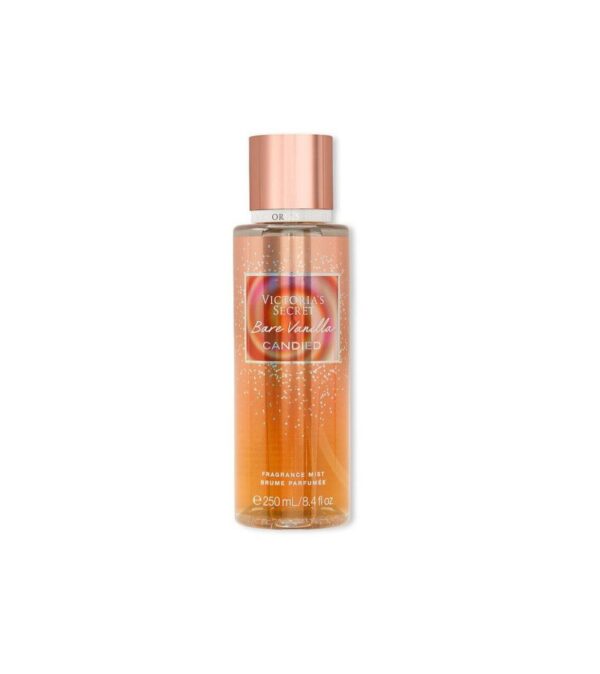 Парфумований спрей для тіла VICTORIAS SECRET BARE VANILLA CANDIED FRAGRANCE MIST 250 ml