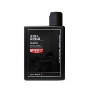 Шампунь для глибокого очищення з деревним вугіллям Uppercut Deluxe Detox and Degrease Shampoo 240ml
