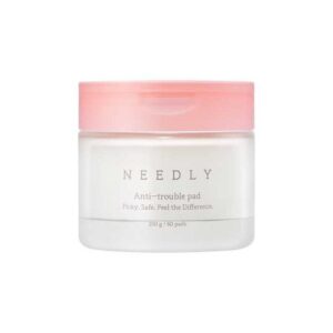 Пілінг-педи для проблемної шкіри з AHA + BHA + PHA+ LHA кислотами, екстрактами кореня гіпсофіли, центелли, пантенолом Needly Anti-Trouble Pad 60шт