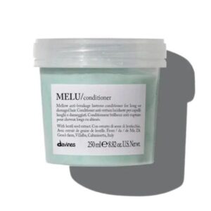 Кондиціонер проти ламкості для блиску пошкодженого та довгого волосся з екстрактом насіння сочевиці, серином і глютаміновою кислотою Davines MELU Сonditioner 250ml