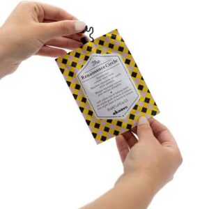 Відновлювальна маска для дуже пошкодженого волосся з жовтою глиною, олією Бабасу, гліцерином Davines The Renaissance Circle 50ml