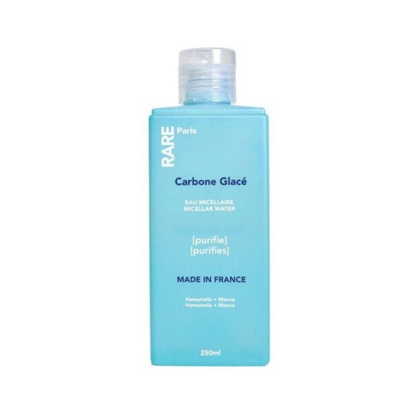 Міцелярна вода з гамамелісом та екстрактом мальви RARE Paris Carbone Glacé Purifying Micellar Water 250ml