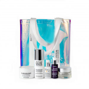 Набір Instytutum ПРОТОКОЛ АНТИЕЙДЖ ТА АНТИПІГМЕНТАЦІЯ (Пілінг-пади, Серум з вітаміном С, Антивіковий крем, Тонер з гліколевою та гіалуроновою кислотами, Серум з ретинолом)