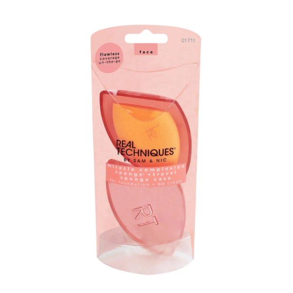 Бюті - блендер Real Techniques Miracle Complexion Sponge + Travel Case