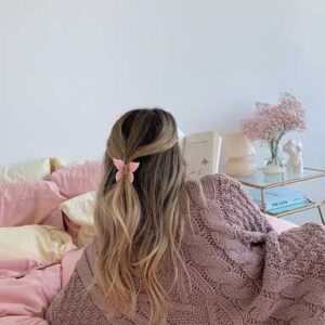 Заколка-метелик для волосся (рожевий) EMI JAY Papillon Clip Bellini