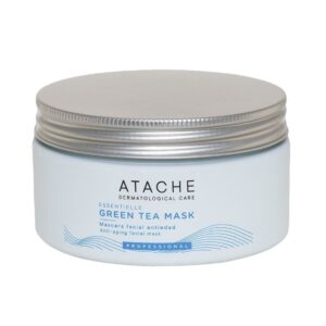 Відновлювальна, заспокійлива маска з екстрактом зеленого чаю, соєвими протеїнами, оксидом цинку Atache Essentielle Reafirming Mask Green Tea 200ml