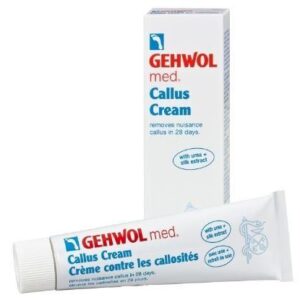 Крем для загрубілої шкіри із сечовиною, олією авокадо, гліцерином, алантоїном, екстрактом шовку Gehwol Med Callus Cream 75ml