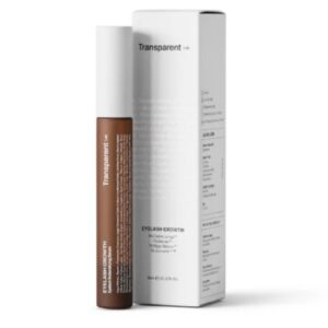 Сироватка без вмісту гормонів для інтенсивного відновлення густоти вій, що містить 3% Capilia Longa Transparent Lab Eyelash Growth Serum 8 ml