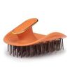 Щітка для кучерявого та хвилястого волосся помаранчева MANTA Brush Kinks, Coils Curls Amber Orange