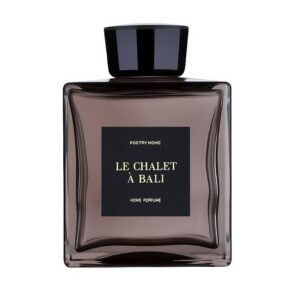 Парфумований дифузор з ароматом деревини, папороті, смоли дуба, сосни, тропічного лісу POETRY HOME Le Chalet A Bali (cube) 250ml