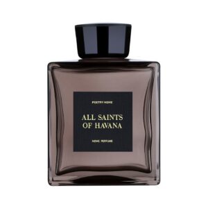 Парфумований дифузор з ароматом бобів тонка, бурштину, жасмину, конвалії, лотоса, м'яти, пачулі, троянди POETRY HOME All Saints of Havana (cube) 250ml
