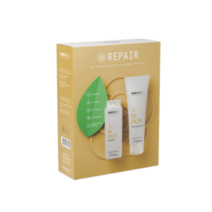 Набір для тьмяного, пошкодженого волосся з рослинним мікрокератином та комплексом вітамінів Framesi Kit Morphosis Retail Pack Repair (Repair Shampoo, Repair Conditioner)