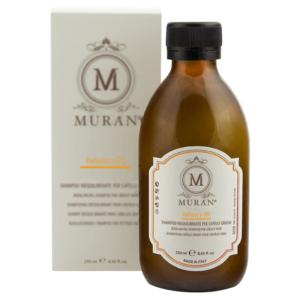 Шампунь себорегулюючий для жирної шкіри голови з ефірними оліями кориці, цитрона і грейпфрута MURAN Balancy 05 Shampoo 250ml