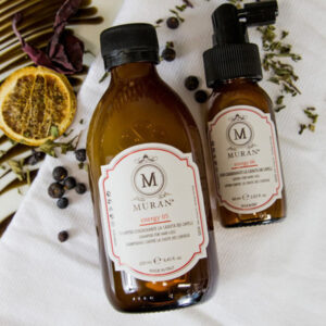 Шампунь енергетичний проти випадіння волосся з морськими водоростями Норі і Дульсе, ефірними есенціями шавлії, ялівцю, апельсина MURAN Energy 05 250ml