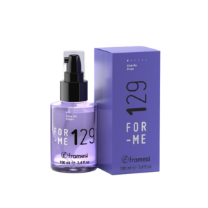 Ультралегка сироватка для блиску волосся з екстрактом морських водоростей Вакаме, олією чорного кмину, вітаміном Е FRAMESI For-me 129 Glow Me Drops 100ml