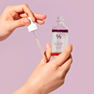 Ампула з ліпосомальною формулою вітаміну K, гіалуроновою кислотою, вітамінами Е та В3 Dr.Ceuracle PLC Vita K Liposome Oil Ampoule 50ml