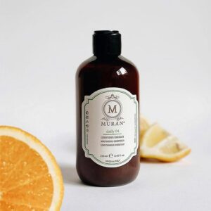 Кондиціонер зволожувальний для всіх типів волосся з олією аргана, макадамії, алое, ефірними есенціями апельсина MURAN Daily 04 Conditioner 250ml