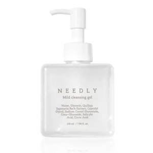 М'який очищувальний гель з екстрактом квіллайї, гіалуроновою та саліциловою кислотами, низьким рівнем рН Needly Mild Cleansing Gel 235ml