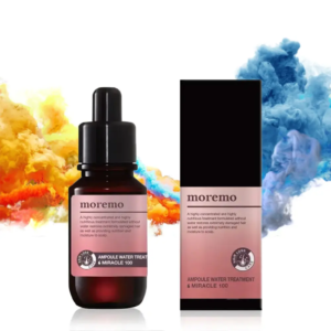 Маска-філер для відновлення та проти випадіння волосся з L Menthol, оліями камелії, авокадо, коноплі Moremo Ampule Water Treatment Miracle 100 30ml
