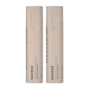 Акція Набір для надання обʼєму волоссю (шампунь 325 мл, кондиціонер 325 мл, розчіска tangle teezer, пакет подарунковий) Davroe Volume Senses Amplifying