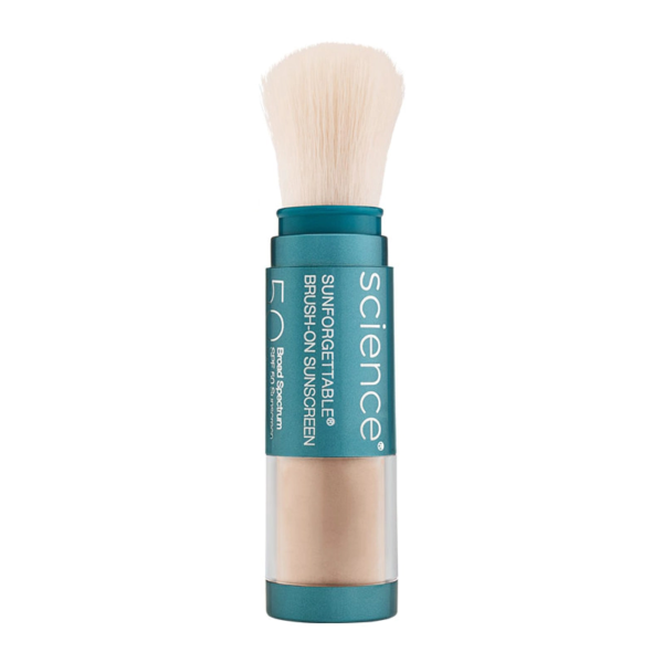 Сонцезахисна розсипчаста пудра з пензлем (світлий) Colorescience Sunforgettable Total Protection Brush-On Shield SPF 50 6g