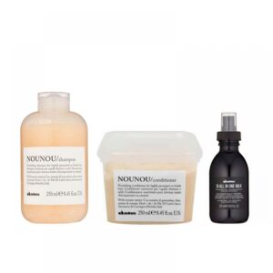 Подарунковий набір Davines NOUNOU Kit (NOUNOU Shampoo 250ml, NOUNOU Conditioner 250ml, OI All In One Milk 135ml)