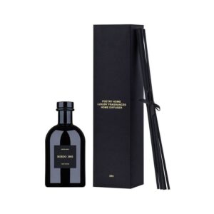 Парфумований дифузор з ароматом ладанника, мандарина, сандалового дерева, червоного винограду, чорного перцю POETRY HOME Bordo 1985 (round) 250ml