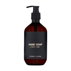 Рідке парфумоване мило з ароматом апельсина, бергамоту, ванілі, пачулі, полуниці, троянди, чорного перцю POETRY HOME L`etreinte De Paris 300ml