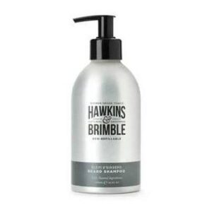 Шампунь для бороди з екстрактом кореня імбиру, гліцерином Hawkins and Brimble Beard Shampoo Eco-Refillable 300 ml