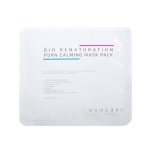 Відновлювальна тканинна маска на основі ПДРН та поліпептидного комплексу, з екстрактом центелли USOLAB Bio Renaturation PDRN Calming Mask 30ml