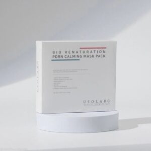 Відновлювальна тканинна маска на основі ПДРН та поліпептидного комплексу, з екстрактом центелли USOLAB Bio Renaturation PDRN Calming Mask 30ml