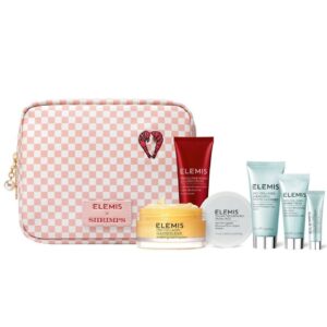 Легендарна колекція бестселерів у дизайнерській Тревел косметичці для Неї ELEMIS Shrimps Travel Icons Collection