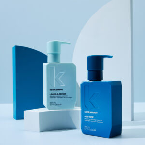 Набір для реконструкції та глибокого відновлення волосся (засіб для в-ння волосся 200мл, незмивний догляд 200мл) Kevin Murphy Re.Store Repair Holiday 2024