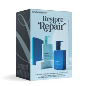 Набір для реконструкції та глибокого відновлення волосся (засіб для в-ння волосся 200мл, незмивний догляд 200мл) Kevin Murphy Re.Store Repair Holiday 2024
