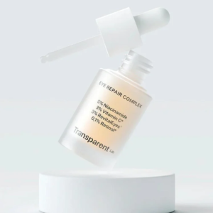 Нічна сироватка для контуру очей з ніацинамідом, вітаміном С, ретинолом Transparent Lab Eye Repair Complex 15ml