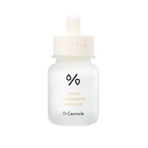 Ампульна сироватка для вирівнювання тону з ніацинамідом та екстрактом рису Dr.Ceuracle Vegan Niacin Rice Ampoule 30ml