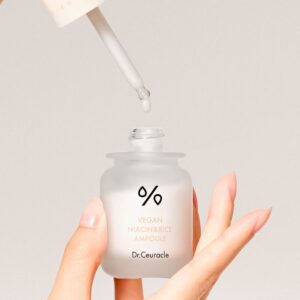 Ампульна сироватка для вирівнювання тону з ніацинамідом та екстрактом рису Dr.Ceuracle Vegan Niacin Rice Ampoule 30ml