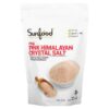 Рожева гімалайська сіль дрібного помолу Sunfood, Fine Himalayan Crystal Salt 454 g