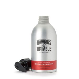 Шампунь для волосся з соком алоє та екстрактом імбиру Hawkins and Brimble Revitalizing Shampoo Eco-Refillable 300 ml