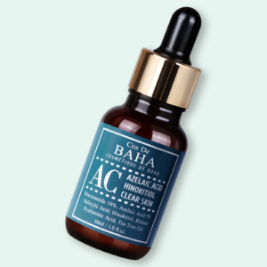 Сироватка для лікування акне з ніацинамідом 10%, азелаїновою кислотою 5%, хінокітіолом Cos De Baha Azelaic Acid Hinokitiol Clear Skin Serum (AC) 30ml