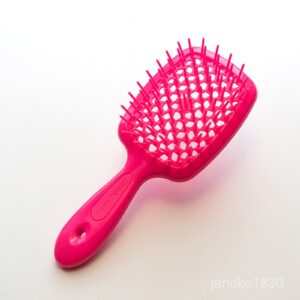 Щітка для волосся JANEKE SUPERBRUSH SMALL неоново-рожева