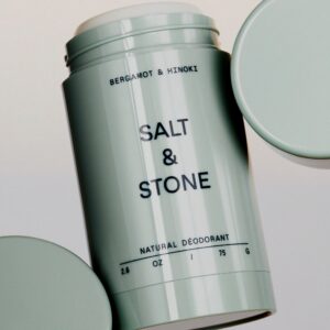 Натуральний дезодорант з ароматом бергамоту та хінокі (Формула 1) SALT STONE Natural Deodorant Bergamot Hinoki 75g
