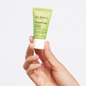 Охолоджувальний гель для шкіри навколо очей з чаєм матча, олією какао та екстрактами дині, ківі ELEMIS Superfood Matcha Eye Dew 15ml