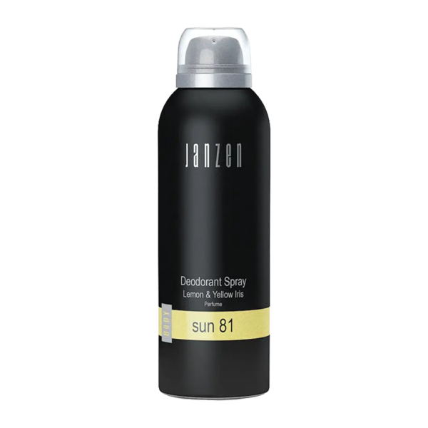 Дезодорант-спрей для тіла JANZEN Sun 81 Deodorant Spray Lemon Yellow Iris 150 ml