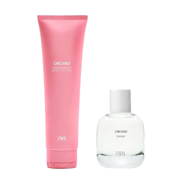 НАБІР Zara Orchid Intense 90ml + Orchid Shimmering Body Lotion 150 ml