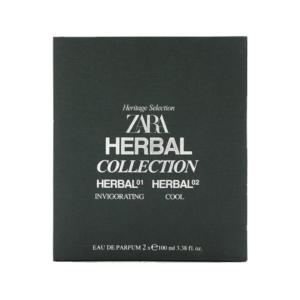 ZARA Herbal Collection Herbal 01 Invigorating 100ml + Herbal 02 Cool 100ml