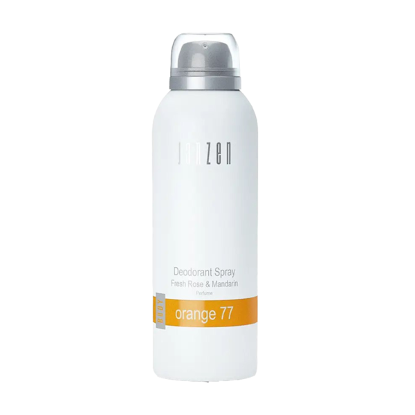 Дезодорант-спрей для тіла JANZEN Orange 77 Deodorant Spray Fresh Rose Mandarin 150 ml