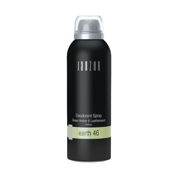 Дезодорант-спрей для тіла JANZEN Earth 46 Deodorant Spray Green Amber Leatherwood 150 ml